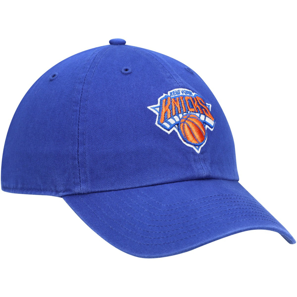 Blue New York Knicks '47 Core Logo Clean Up Adjustable Hat | NBA