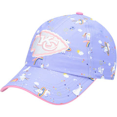 Kansas City Chiefs '47 Girls Preschool Unicorn Clean Up Adjustable Hat | NFL Sale