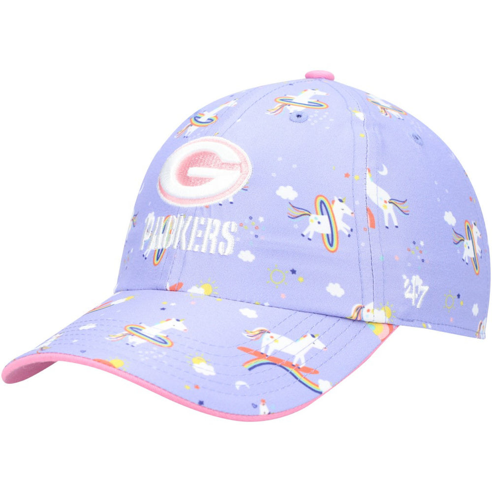 Green Bay Packers '47 Girls Preschool Unicorn Clean Up Adjustable Hat | NFL New