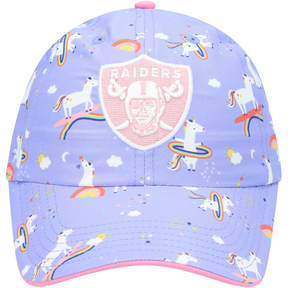 Las Vegas Raiders '47 Girls Preschool Unicorn Clean Up Adjustable Hat | NFL Discount