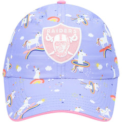 Las Vegas Raiders '47 Girls Preschool Unicorn Clean Up Adjustable Hat | NFL Discount