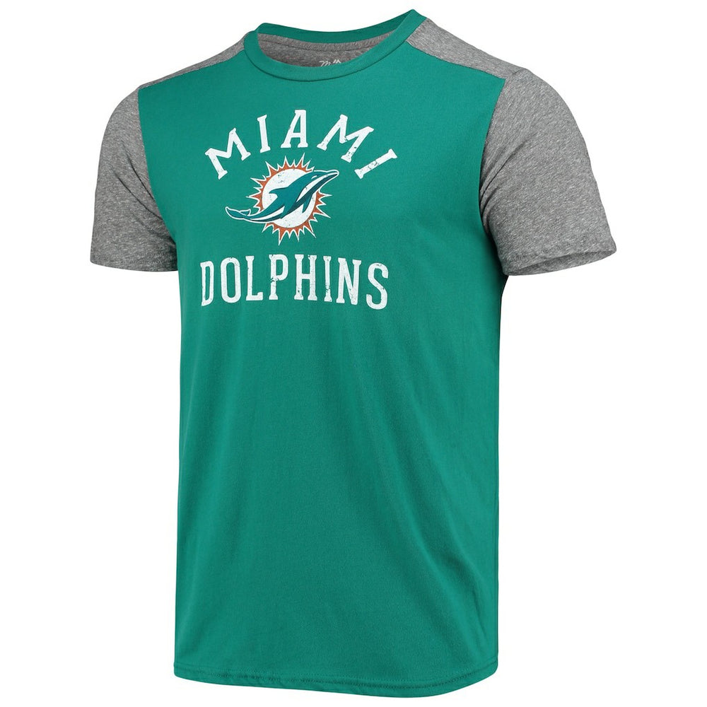 Miami Dolphins Majestic Threads Field Goal Slub T-Shirt | NFL New