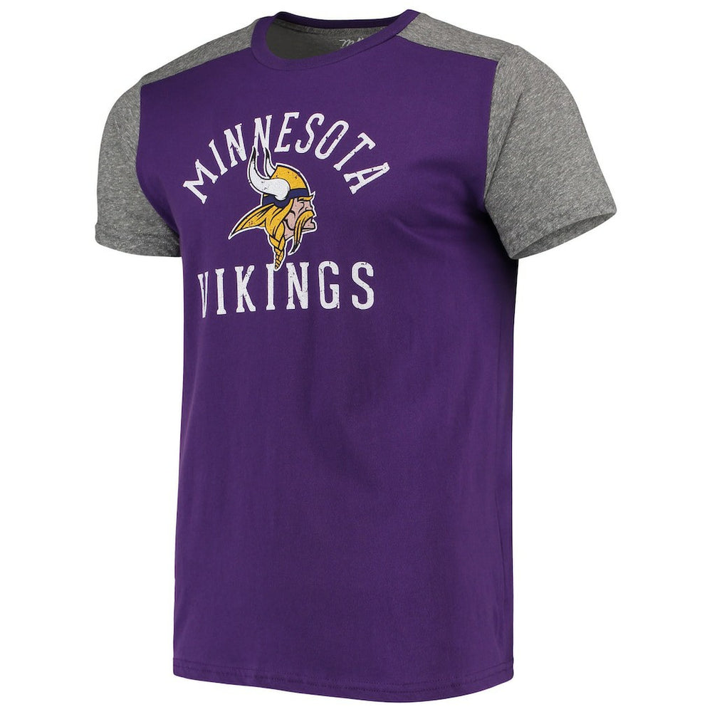 Minnesota Vikings Majestic Threads Field Goal Slub T-Shirt | NFL Online