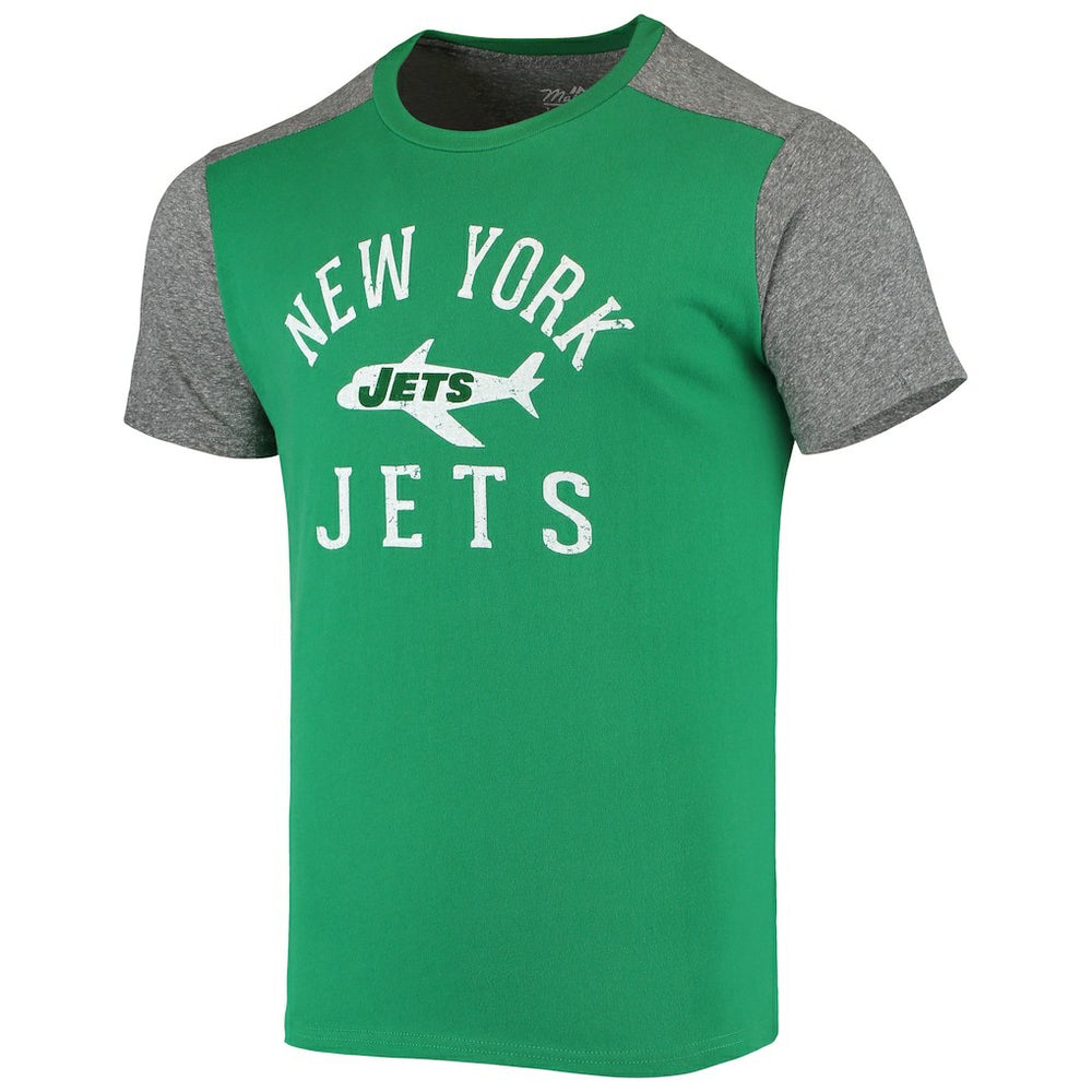 New York Jets Majestic Threads Gridiron Classics Field Goal Slub T-Shirt | NFL Hot