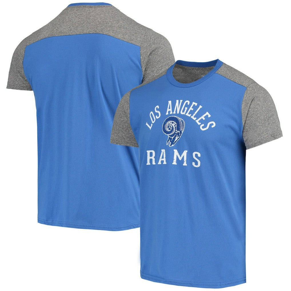 Los Angeles Rams Majestic Threads Gridiron Classics Field Goal Slub T-Shirt | NFL Online