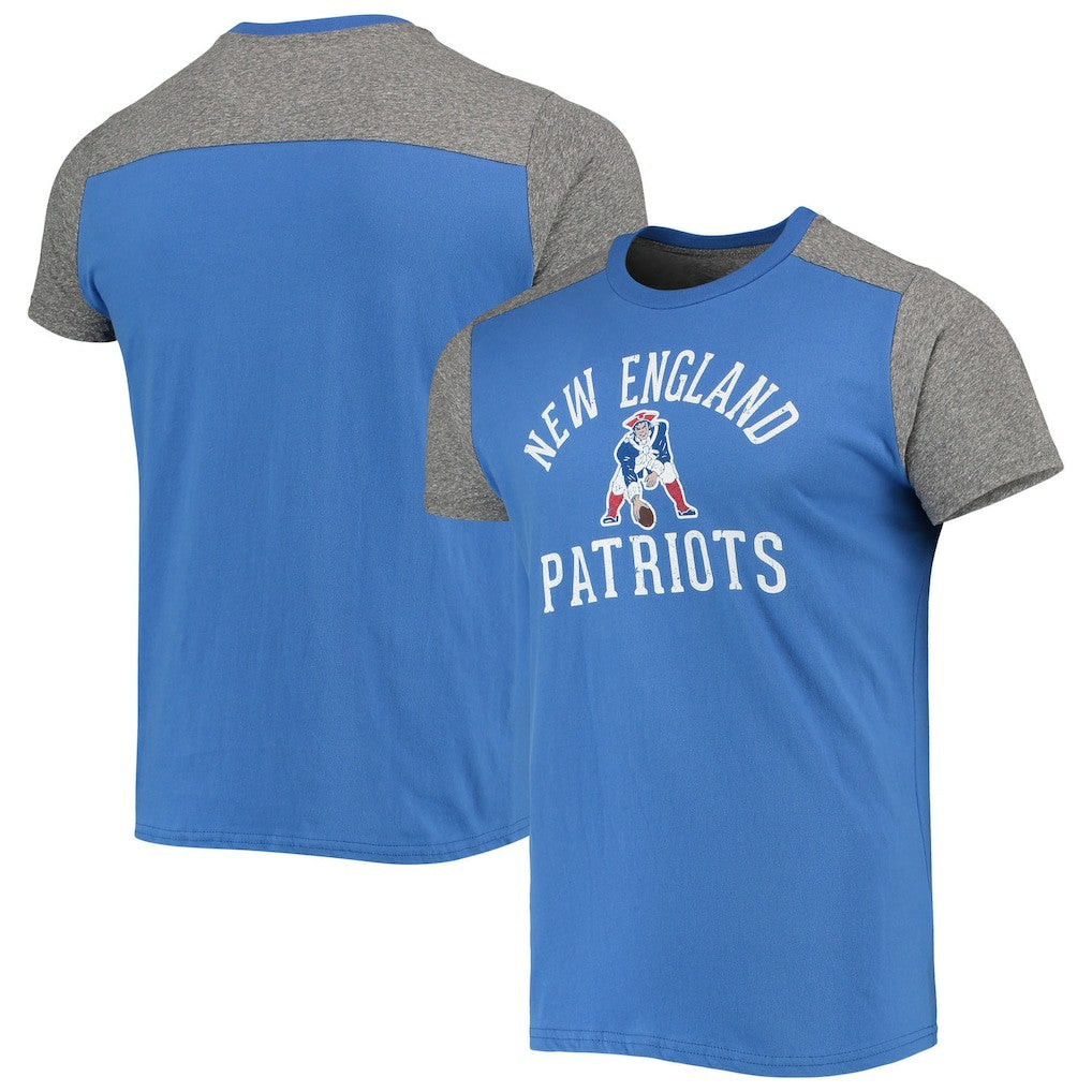New England Patriots Majestic Threads Gridiron Classics Field Goal Slub T-Shirt | NFL Outlet