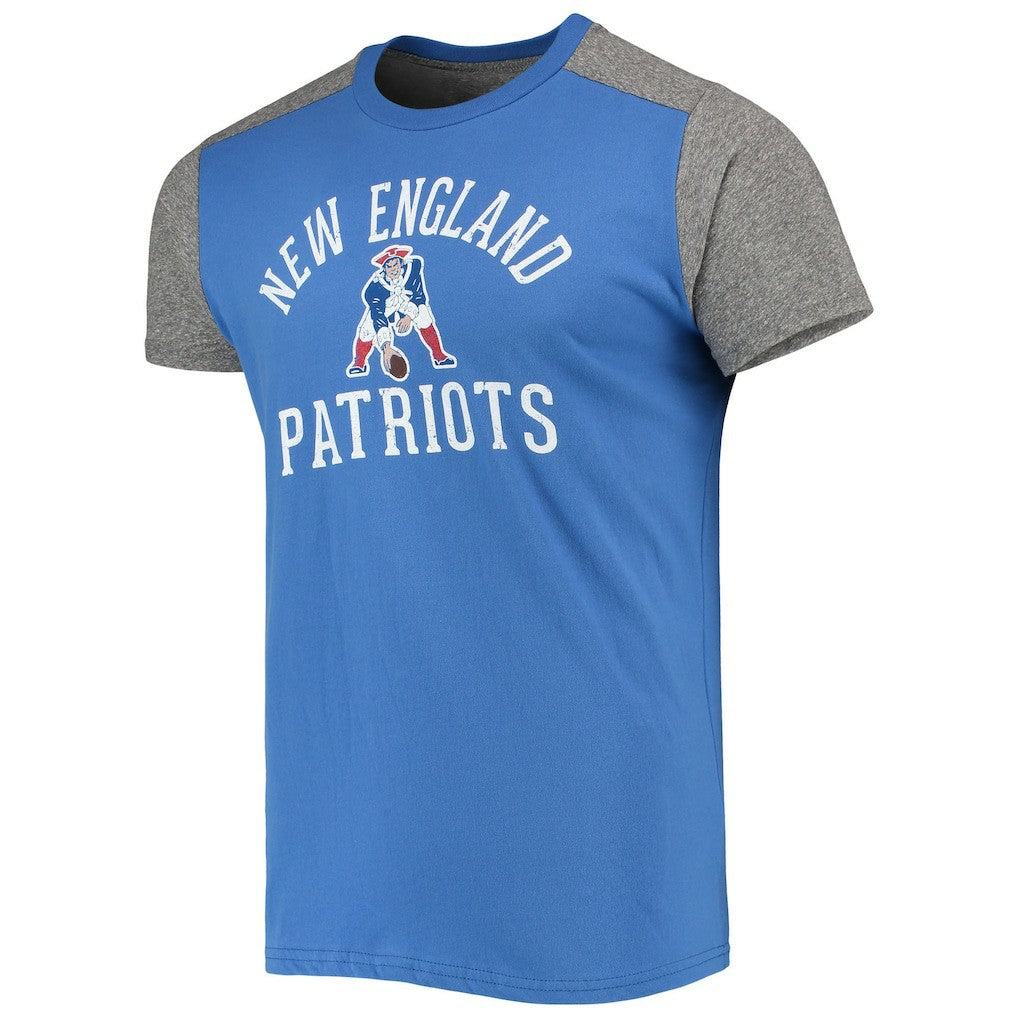 New England Patriots Majestic Threads Gridiron Classics Field Goal Slub T-Shirt | NFL Outlet