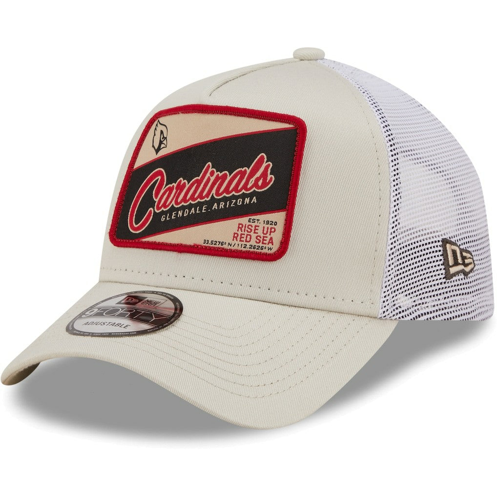 Arizona Cardinals Happy Camper A-Frame Trucker 9FORTY Snapback Hat | NFL On sale