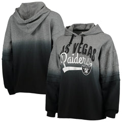 Las Vegas Raiders Touch Women's Superstar Dip-Dye Pullover Hoodie | NFL Outlet