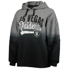 Las Vegas Raiders Touch Women's Superstar Dip-Dye Pullover Hoodie | NFL Outlet