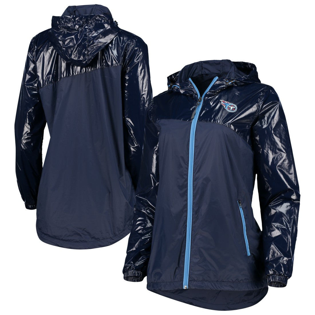 Tennessee Titans G-III 4Her by Carl Banks Women's Double-Coverage Full-Zip Hoodie Jacket | NFL Online