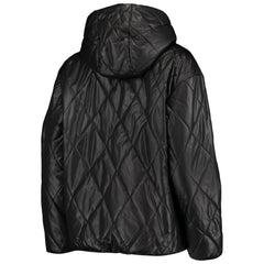 Las Vegas Raiders MSX by Michael Strahan Women's Charlotte Full-Zip Hoodie Puffer Jacket | NFL Hot