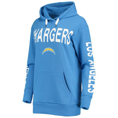 Los Angeles Chargers G-III 4Her by Carl Banks Women's Extra Point Pullover Hoodie | NFL Sale