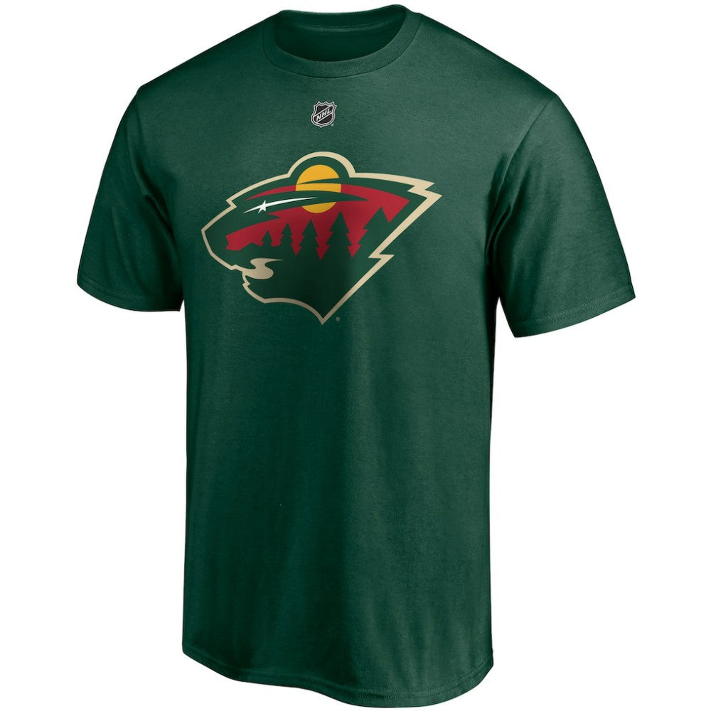 Kirill Kaprizov Minnesota Wild Fanatics Authentic Stack Name & Number T-Shirt -  NHL T-shirts