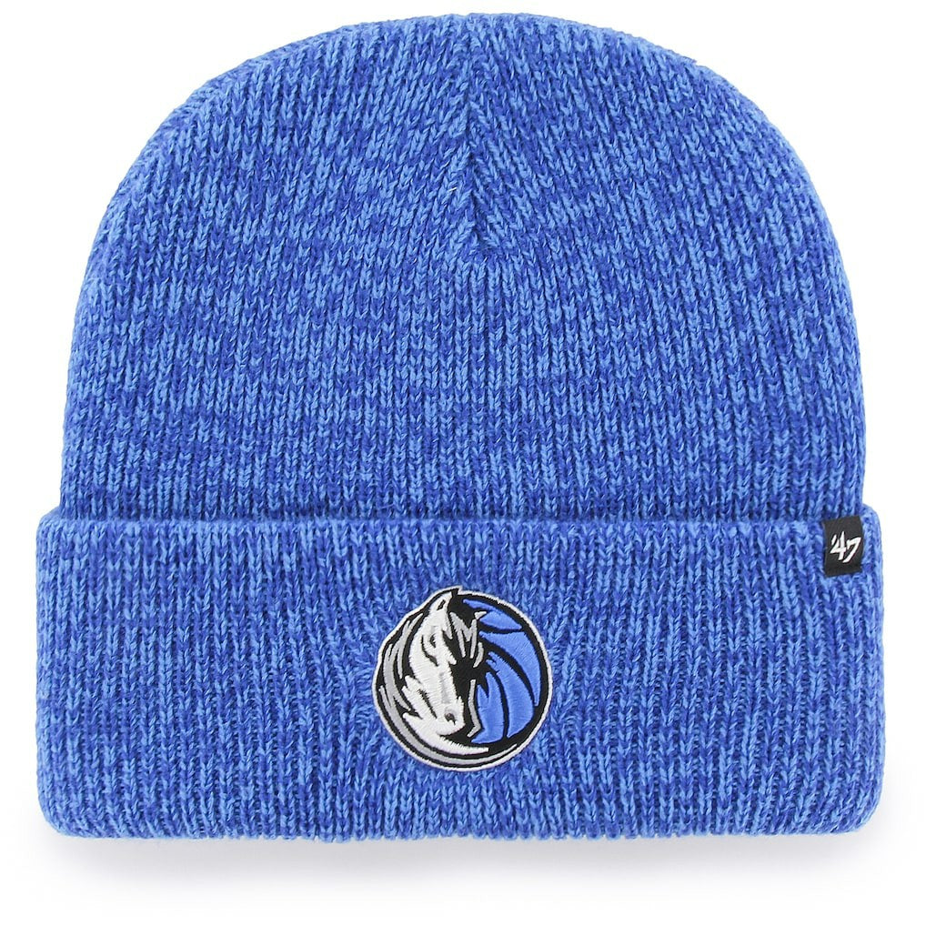 Blue Dallas Mavericks '47 Brain Freeze Cuffed Knit Hat sale | NBA