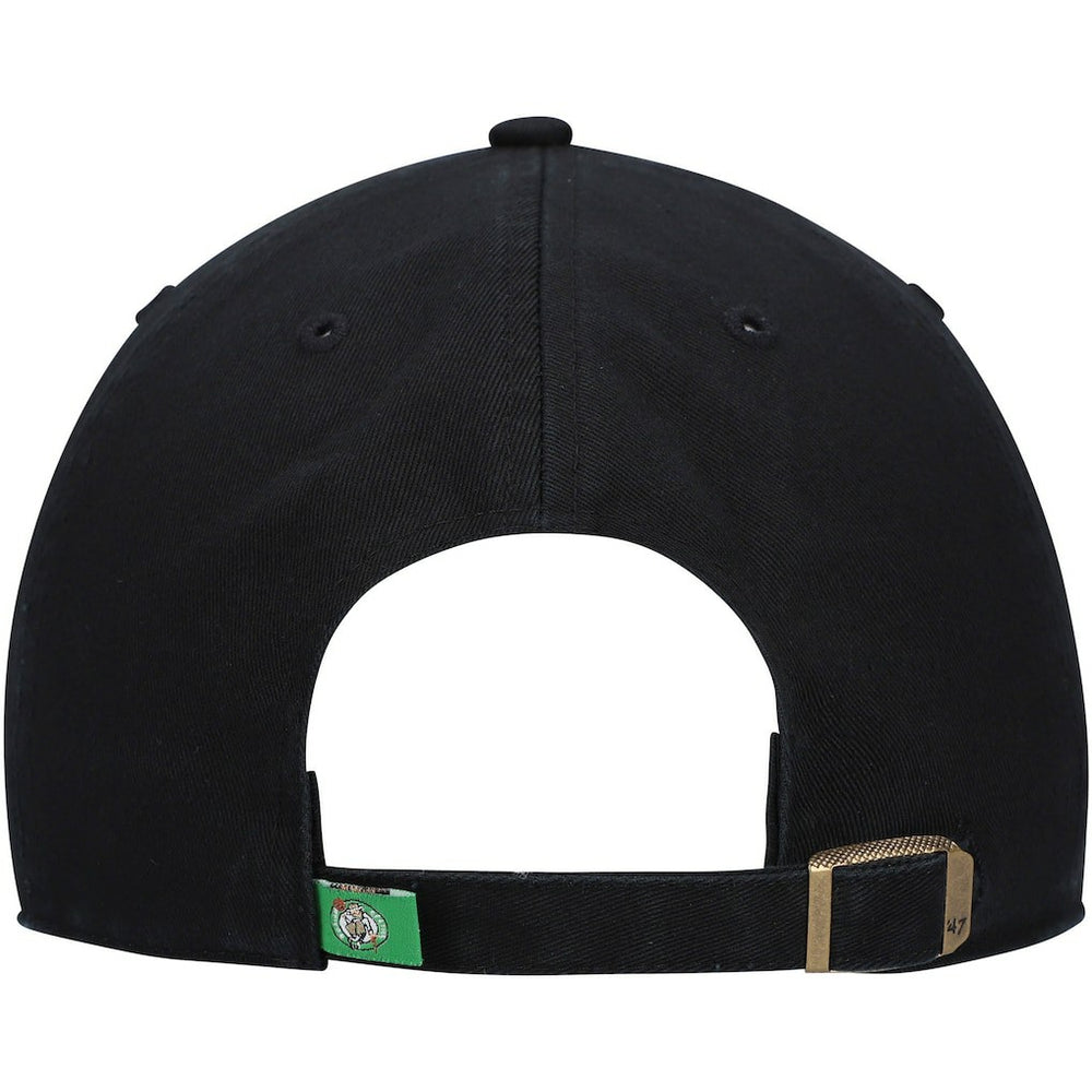 Black Boston Celtics '47 Core Logo Clean Up Adjustable Hat | NBA