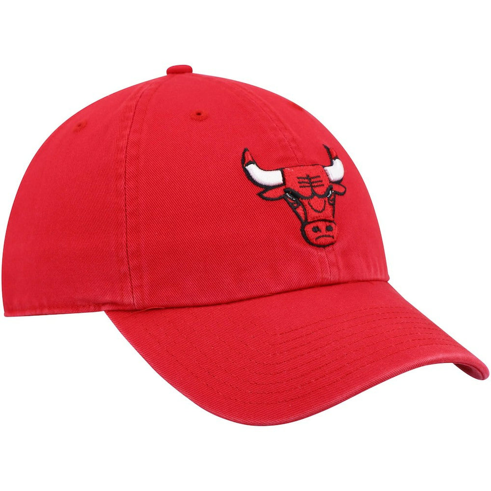 Red Chicago Bulls '47 Core Logo Clean Up Adjustable Hat | NBA