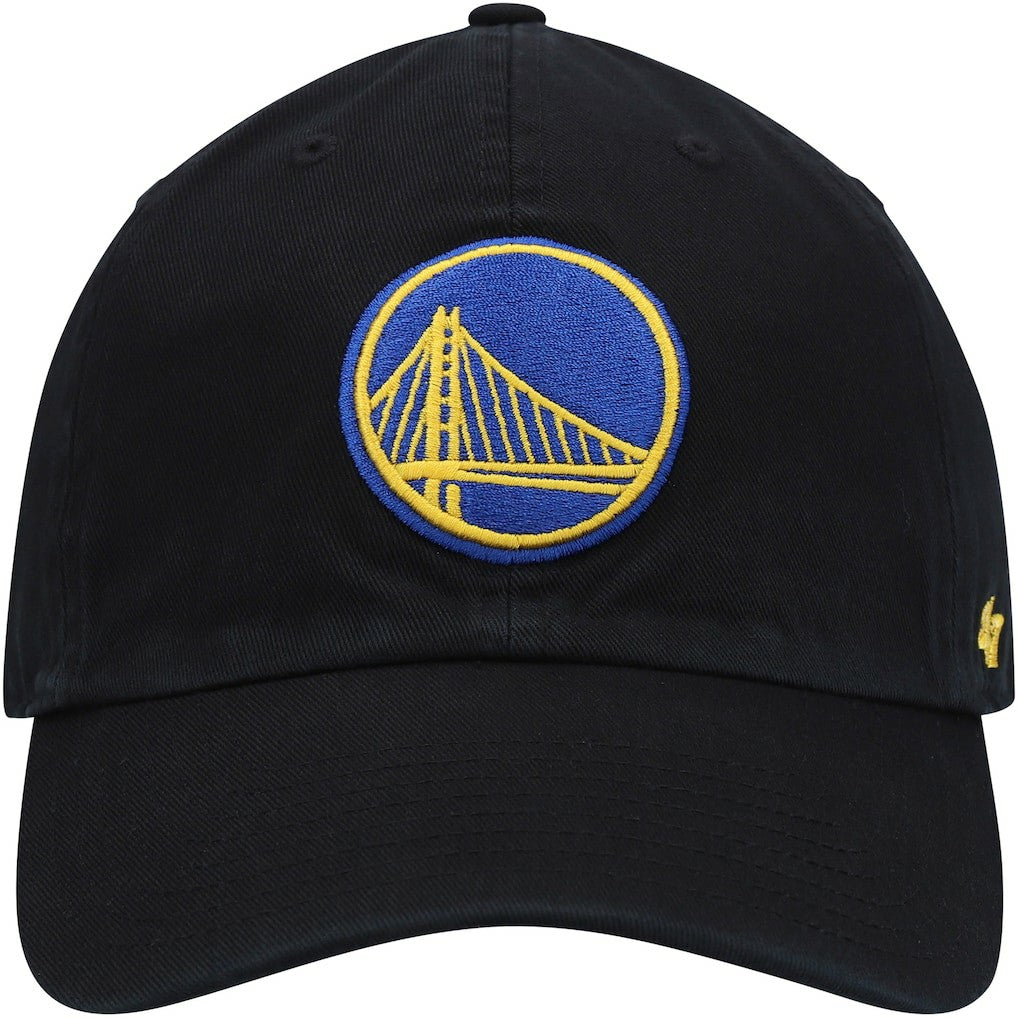Black Golden State Warriors '47 Core Logo Clean Up Adjustable Hat sale | NBA