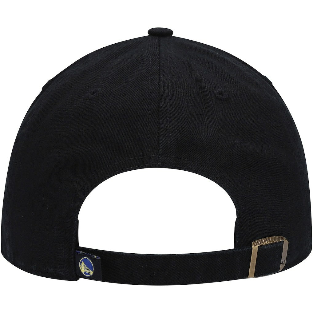 Black Golden State Warriors '47 Core Logo Clean Up Adjustable Hat sale | NBA