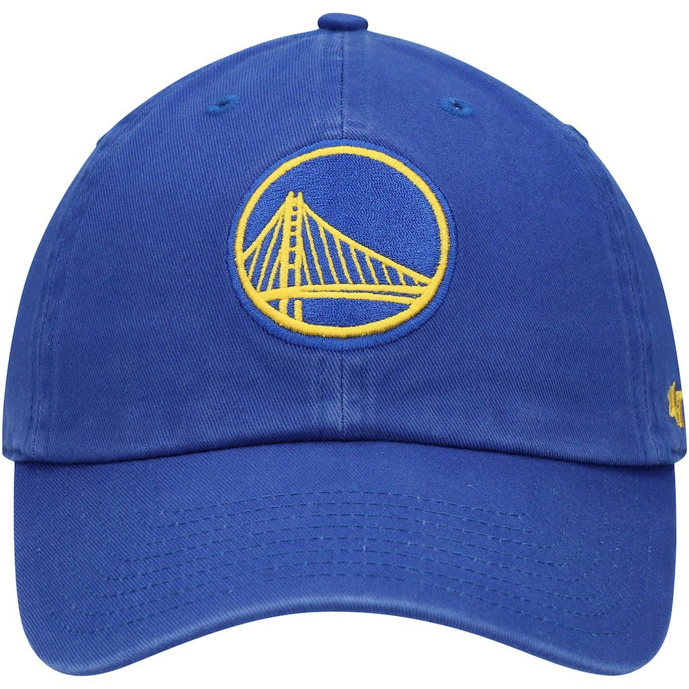 Royal Golden State Warriors '47 Core Logo Clean Up Adjustable Hat sale | NBA