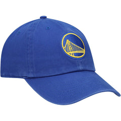 Royal Golden State Warriors '47 Core Logo Clean Up Adjustable Hat sale | NBA