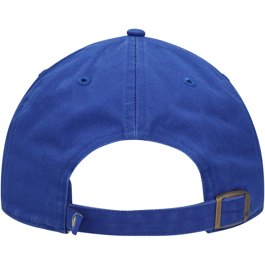 Royal Golden State Warriors '47 Core Logo Clean Up Adjustable Hat sale | NBA