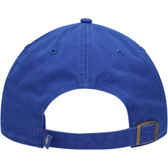 Royal Golden State Warriors '47 Core Logo Clean Up Adjustable Hat sale | NBA
