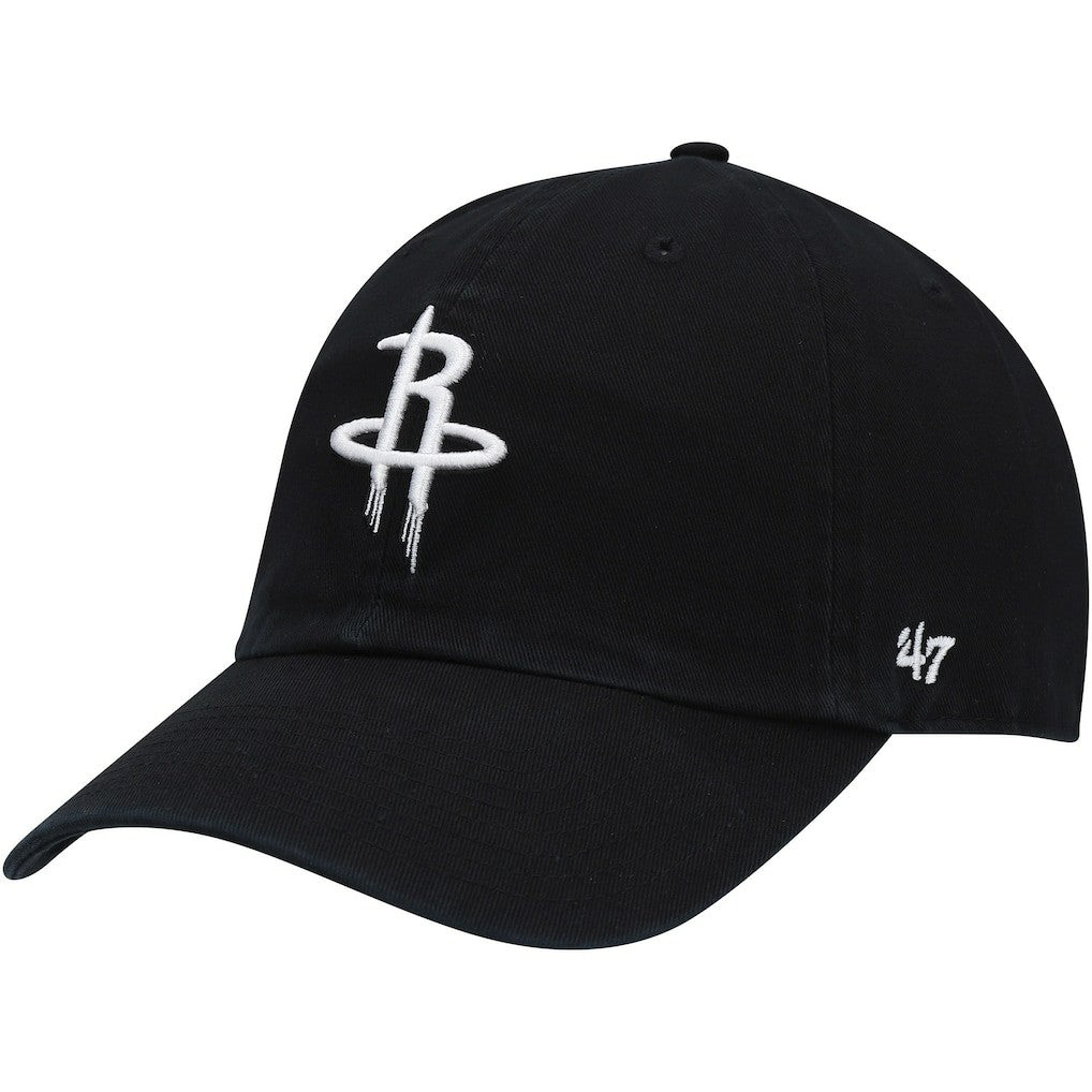 Black Houston Rockets '47 Core Logo Clean Up Adjustable Hat sale | NBA