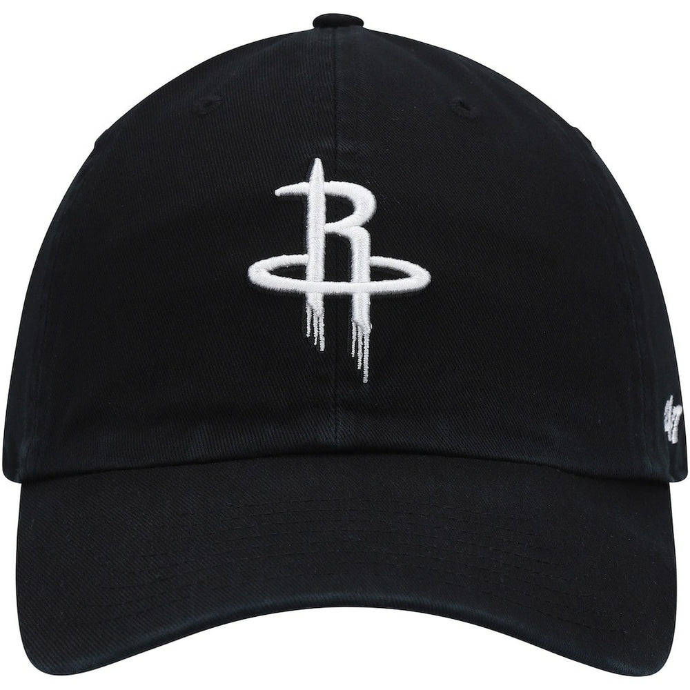 Black Houston Rockets '47 Core Logo Clean Up Adjustable Hat sale | NBA