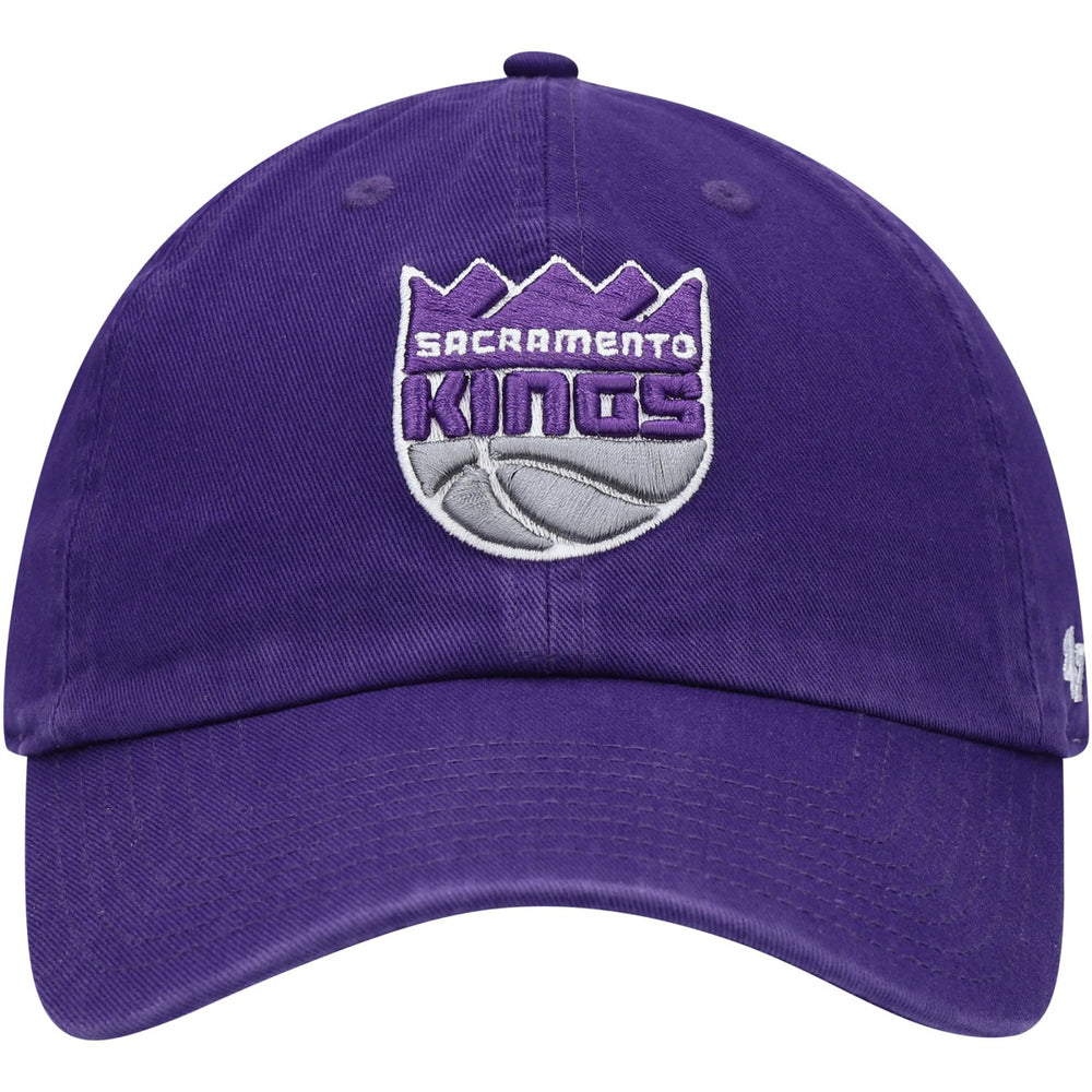 Purple Sacramento Kings '47 Core Logo Clean Up Adjustable Hat | NBA