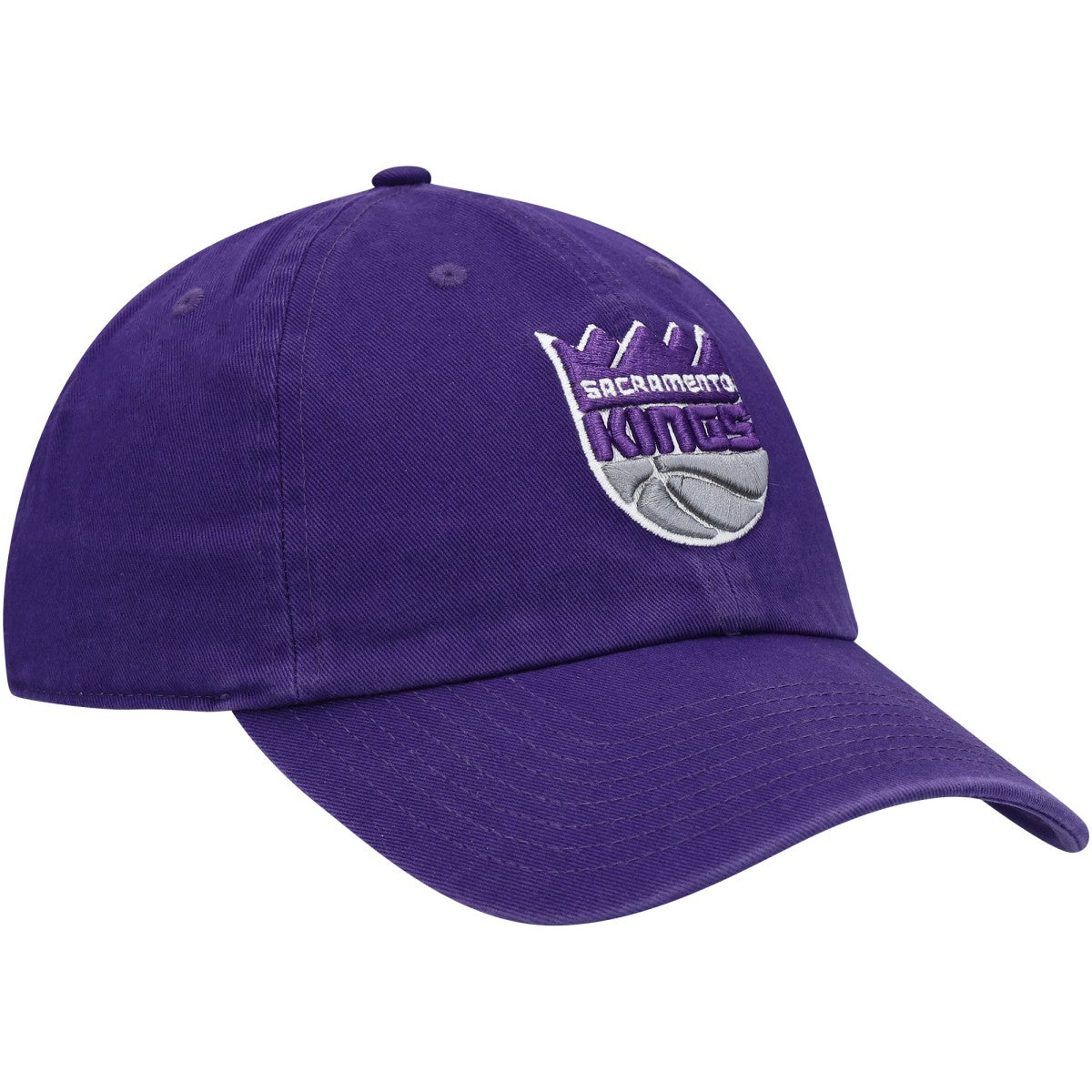 Purple Sacramento Kings '47 Core Logo Clean Up Adjustable Hat | NBA