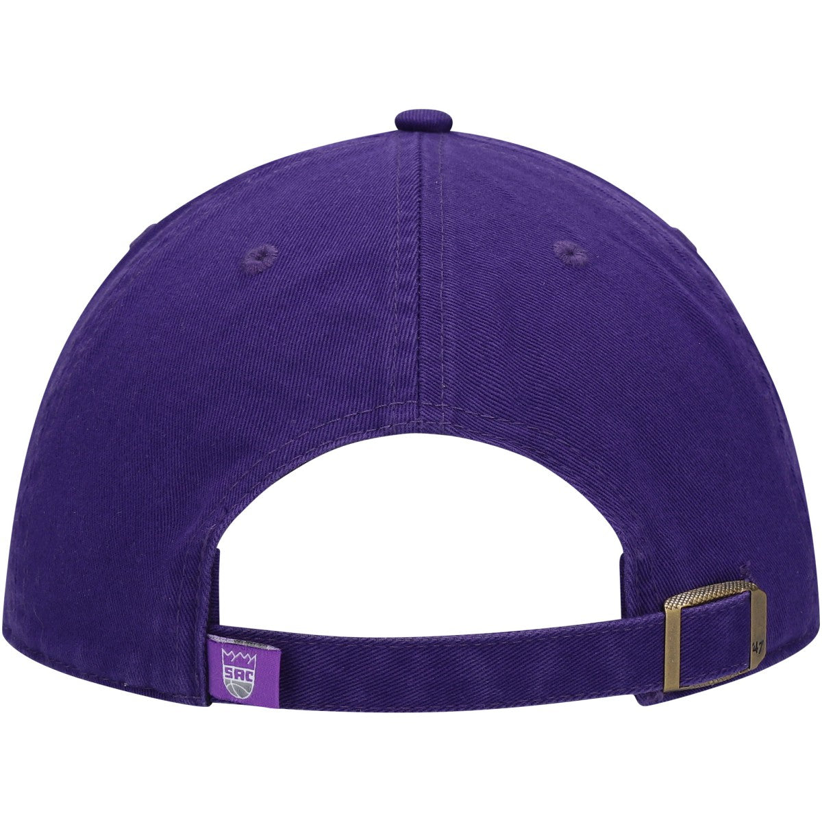Purple Sacramento Kings '47 Core Logo Clean Up Adjustable Hat | NBA