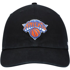 Black New York Knicks '47 Core Logo Clean Up Adjustable Hat | NBA