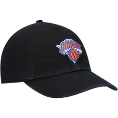 Black New York Knicks '47 Core Logo Clean Up Adjustable Hat | NBA
