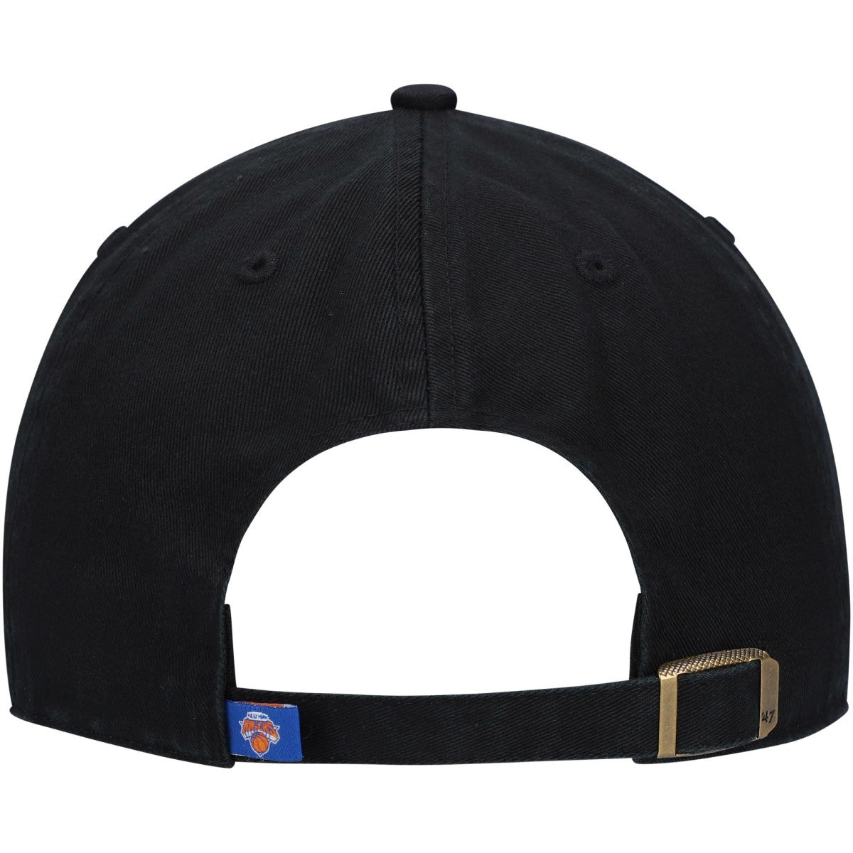 Black New York Knicks '47 Core Logo Clean Up Adjustable Hat | NBA