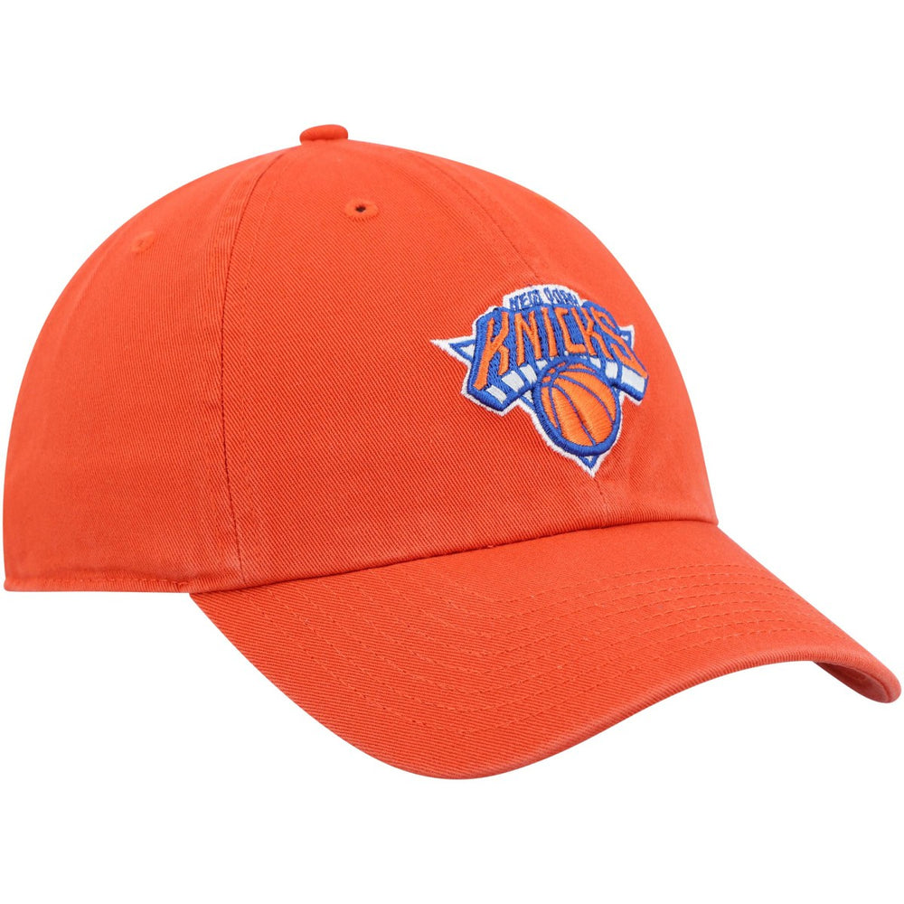 Orange New York Knicks '47 Core Logo Clean Up Adjustable Hat | NBA