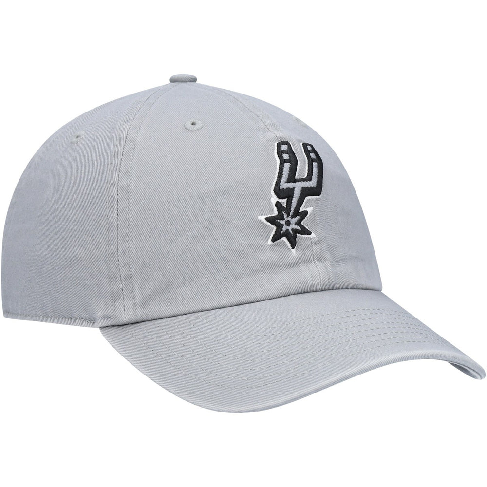Gray San Antonio Spurs '47 Core Logo Clean Up Adjustable Hat | NBA