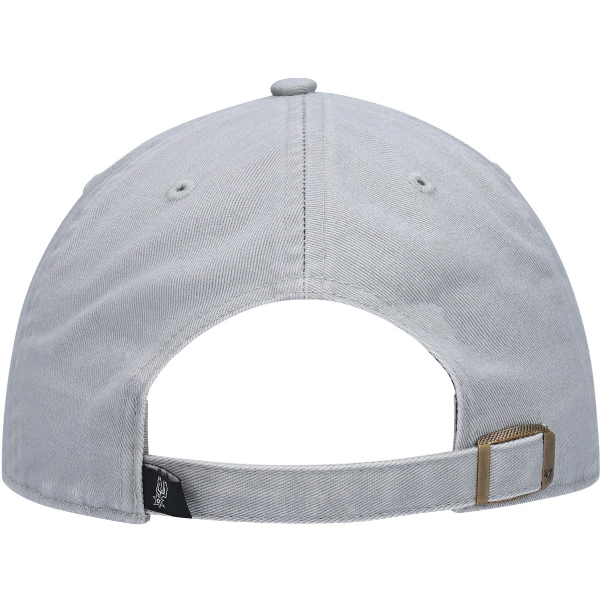 Gray San Antonio Spurs '47 Core Logo Clean Up Adjustable Hat | NBA