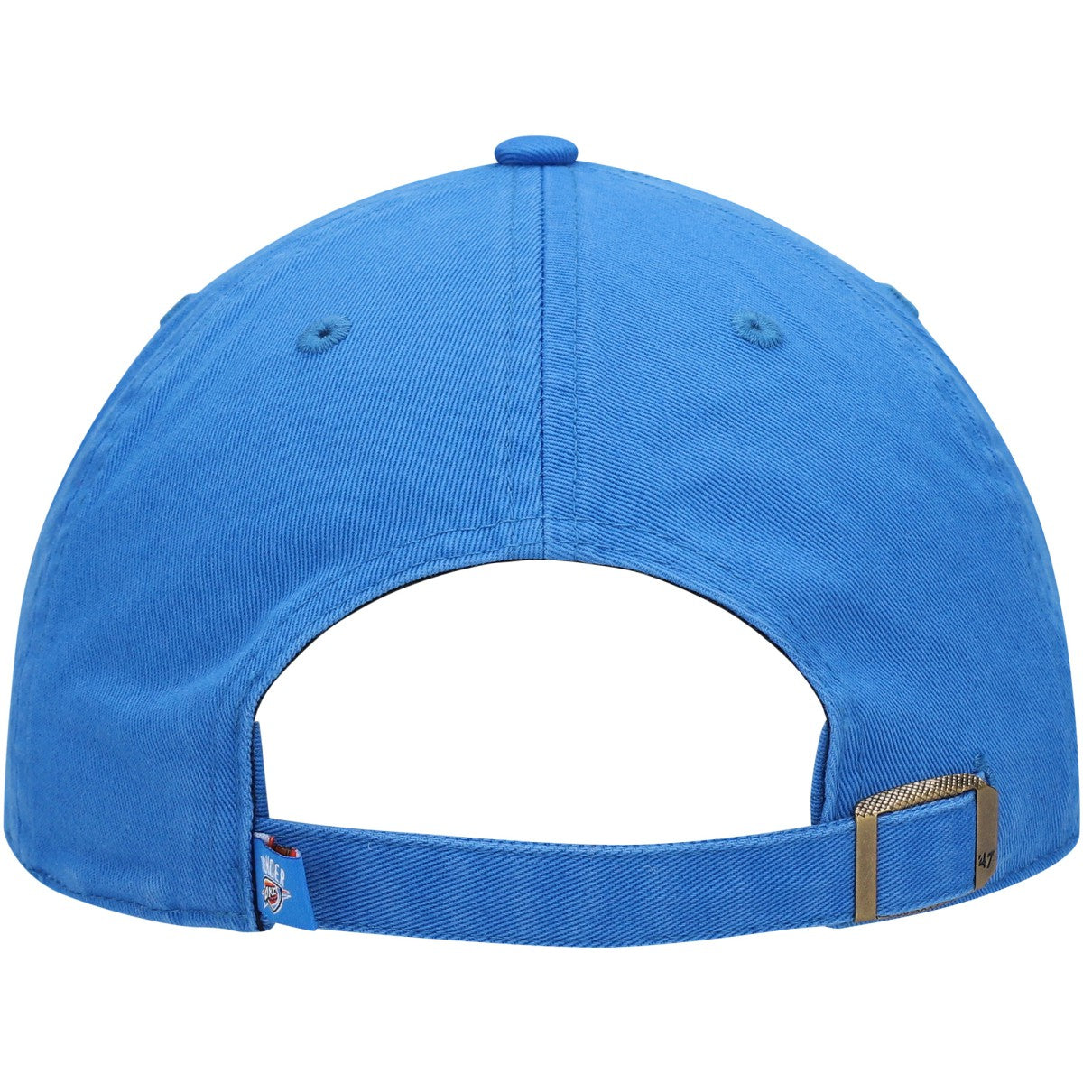 Blue Oklahoma City Thunder '47 Core Logo Clean Up Adjustable Hat | NBA