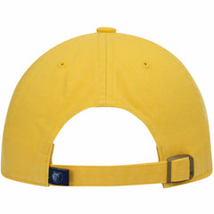Gold Memphis Grizzlies '47 Core Logo Clean Up Adjustable Hat | NBA