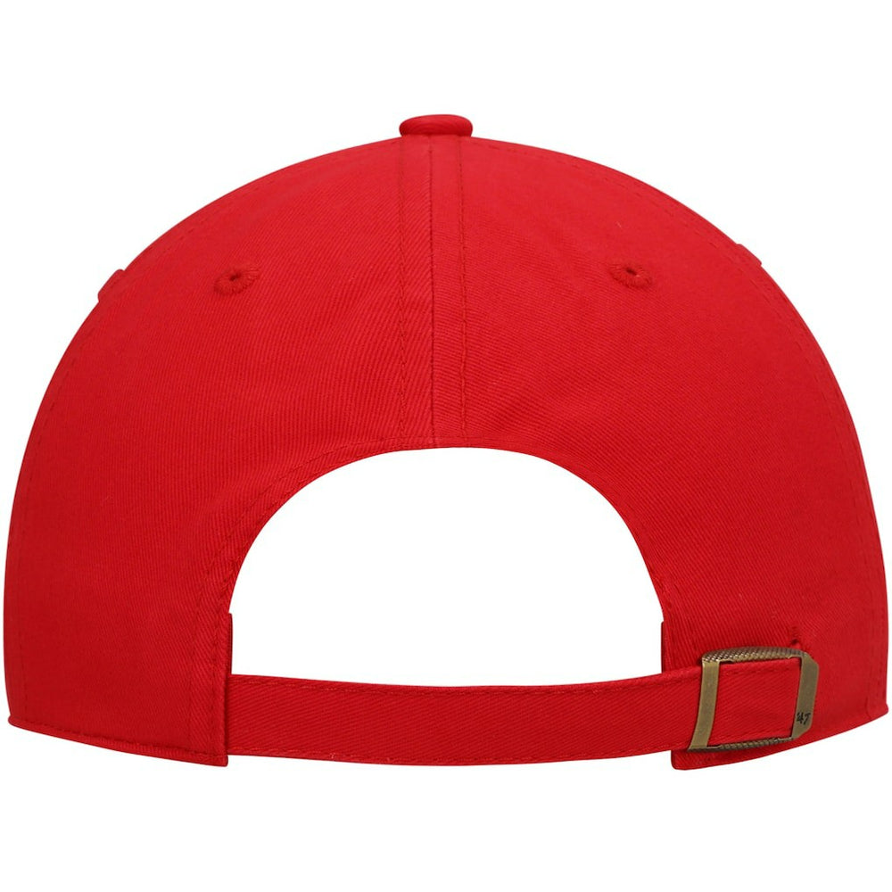 Red Atlanta Hawks '47 Women's Miata Clean Up Logo Adjustable Hat | NBA