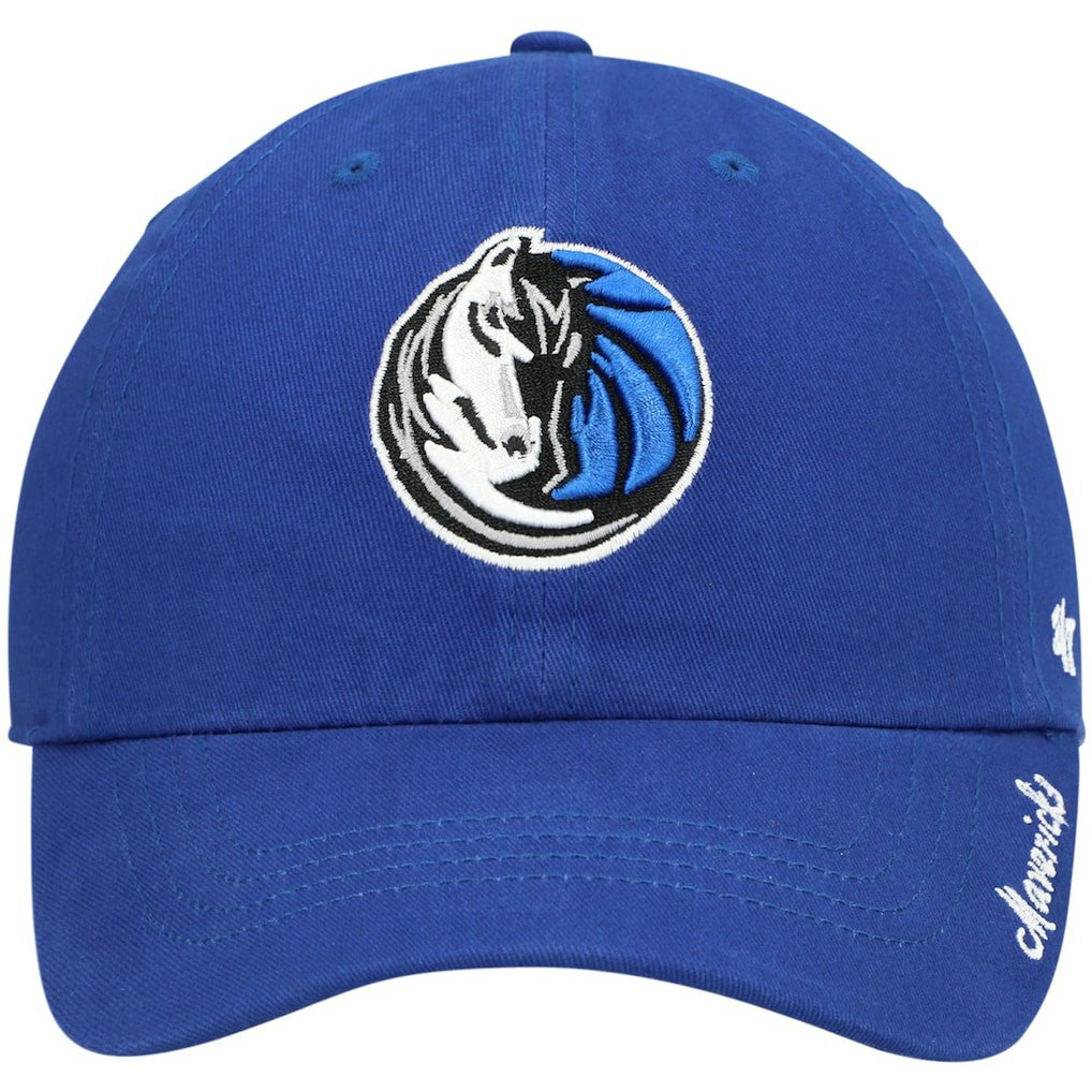 Blue Dallas Mavericks '47 Women's Miata Clean Up Logo Adjustable Hat sale | NBA