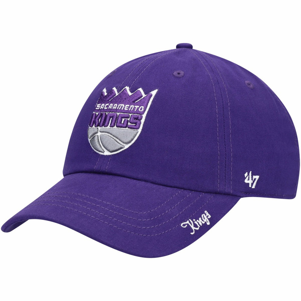 Purple Sacramento Kings '47 Women's Miata Clean Up Logo Adjustable Hat | NBA