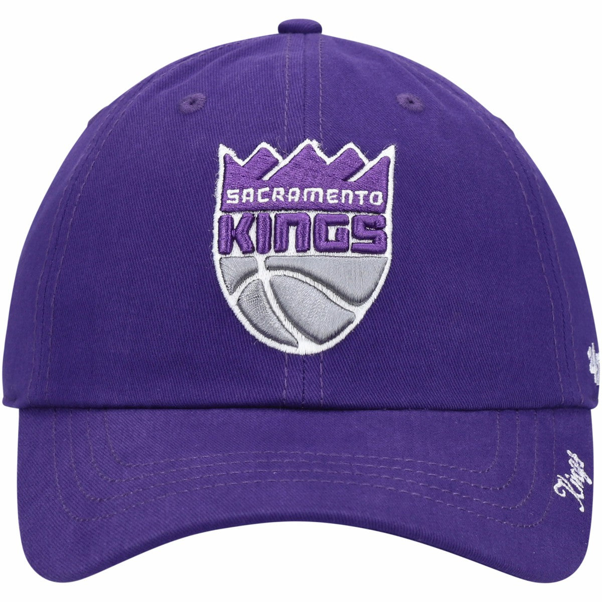 Purple Sacramento Kings '47 Women's Miata Clean Up Logo Adjustable Hat | NBA
