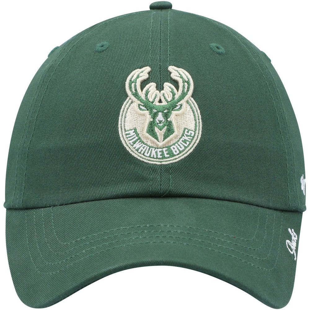 Hunter Green Milwaukee Bucks '47 Women's Miata Clean Up Logo Adjustable Hat | NBA
