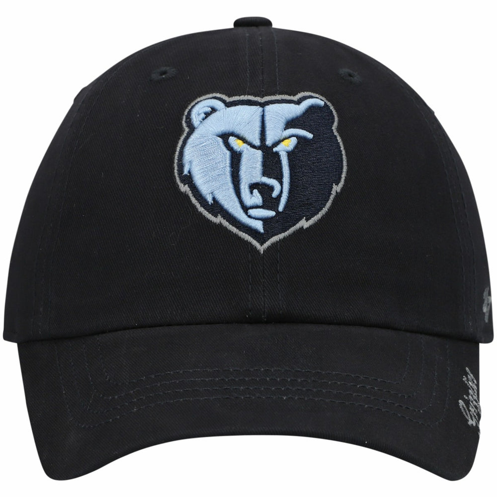 Navy Memphis Grizzlies '47 Women's Miata Clean Up Logo Adjustable Hat | NBA