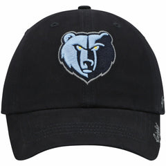 Navy Memphis Grizzlies '47 Women's Miata Clean Up Logo Adjustable Hat | NBA