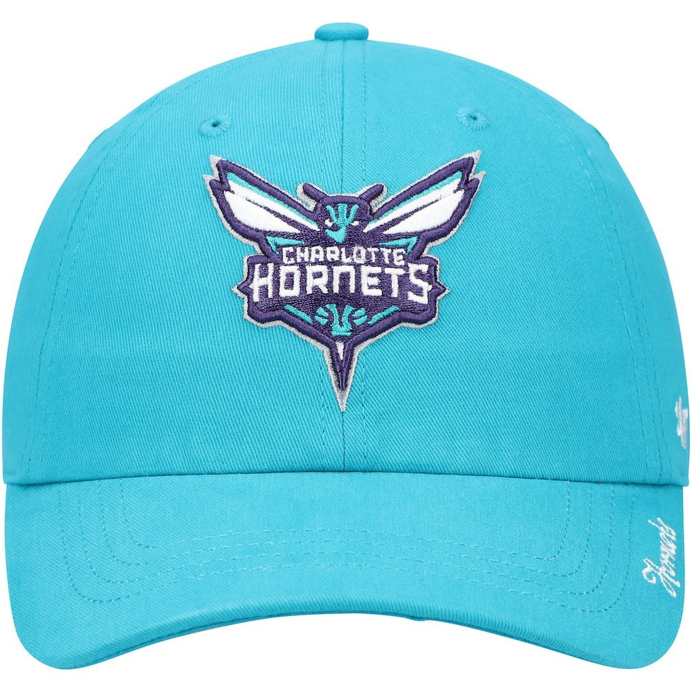 Teal Charlotte Hornets '47 Women's Miata Clean Up Logo Adjustable Hat | NBA