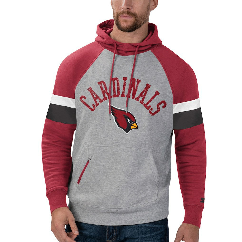 Arizona Cardinals Starter Home Run Raglan Pullover Hoodie | NFL Near me