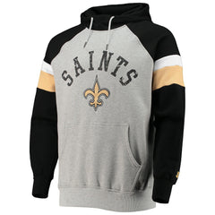 New Orleans Saints Starter Home Run Raglan Pullover Hoodie | NFL US